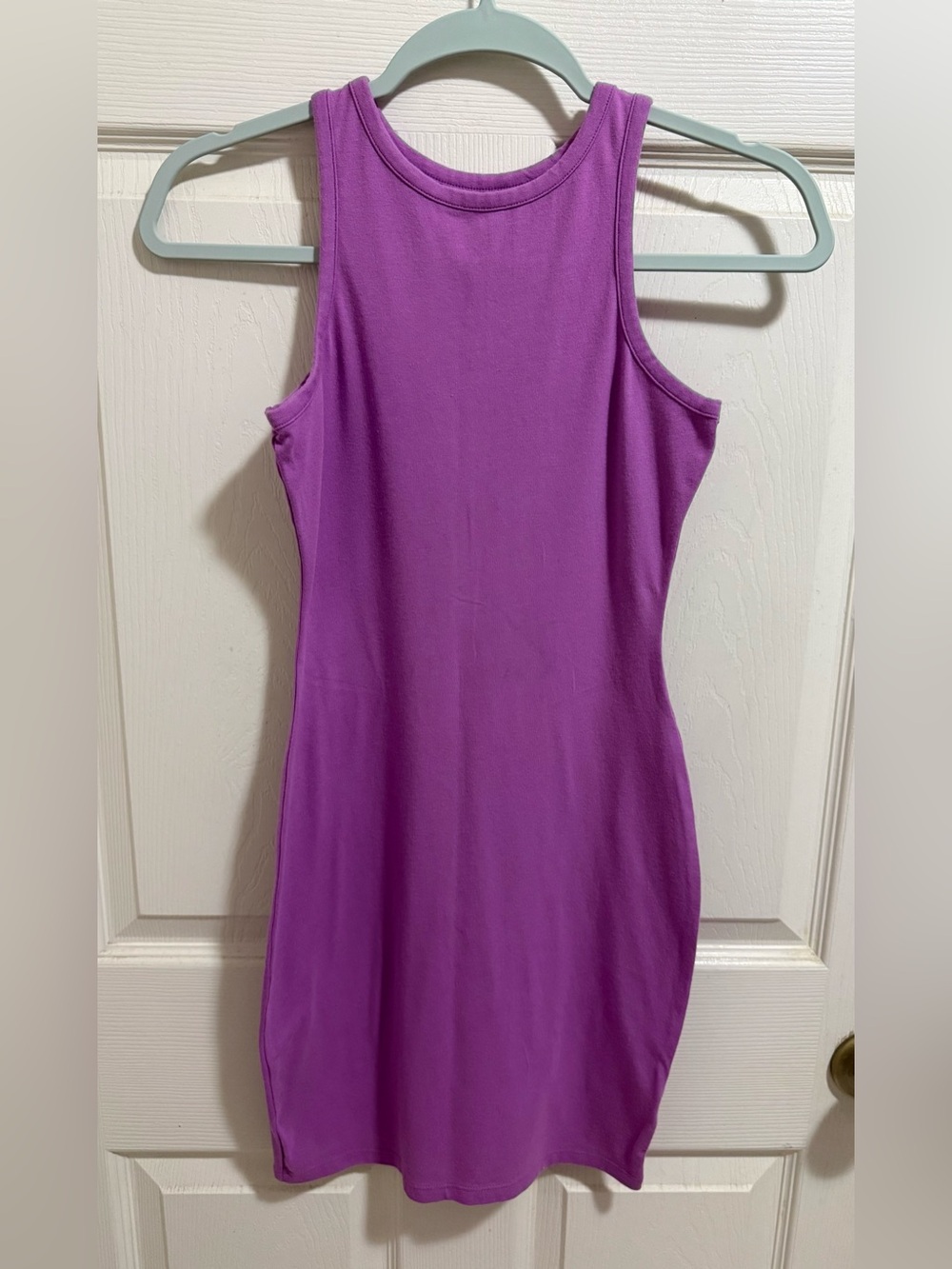 wild fable Bright Purple Sleeveless Mini Tank Dress